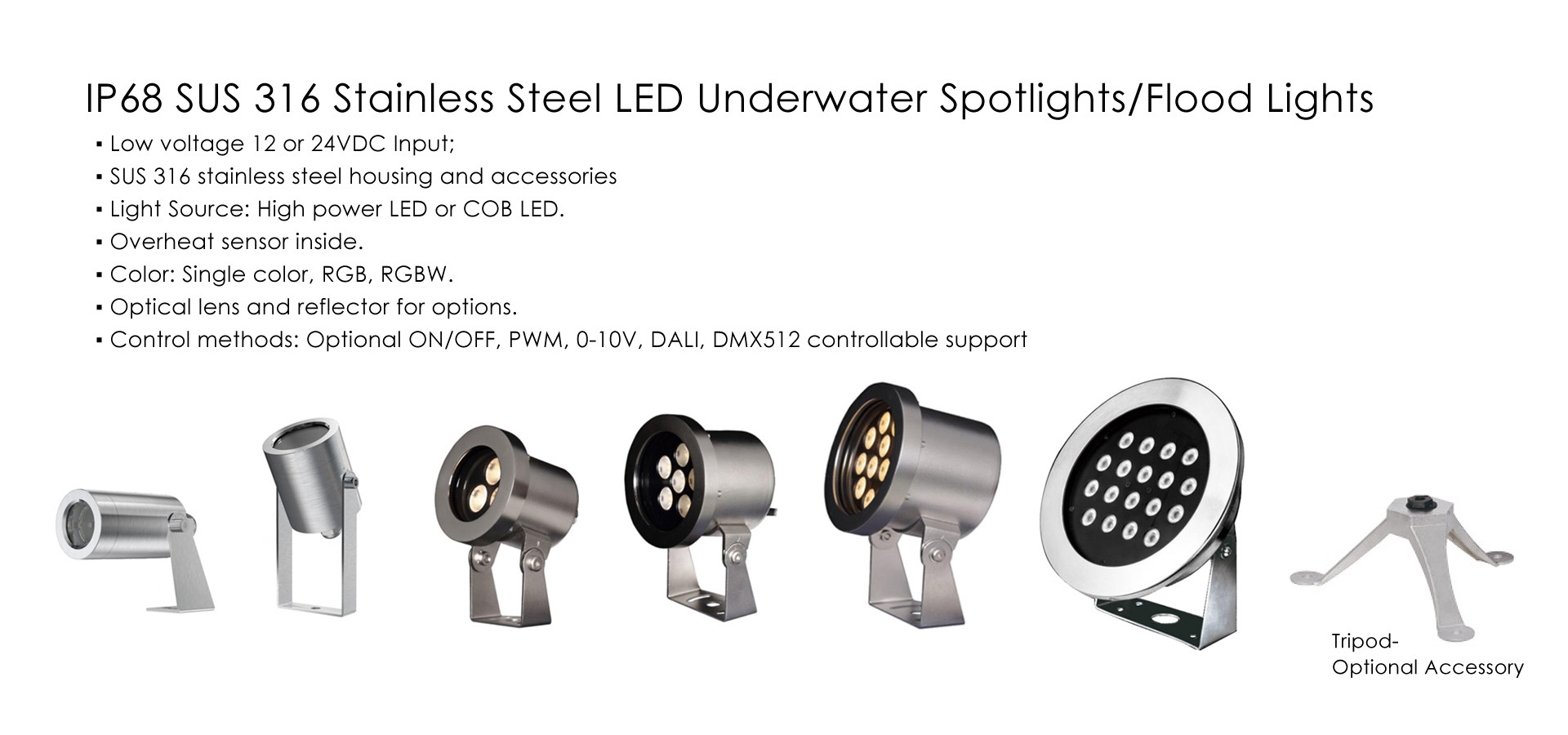 品質 LEDの水中プール ライト 工場